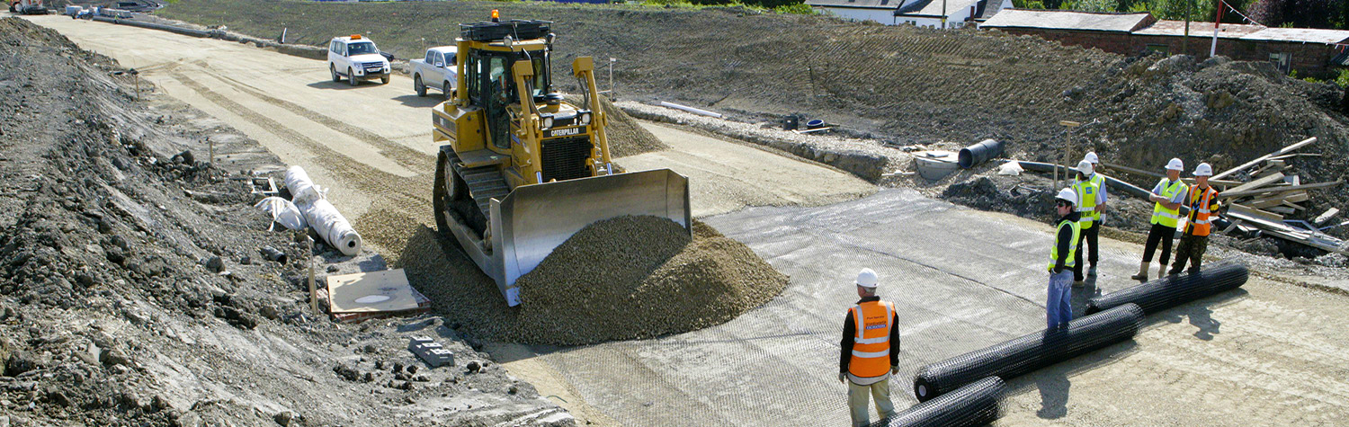 Ground & Subgrade Stabilization // Geogrid Engineering // POME