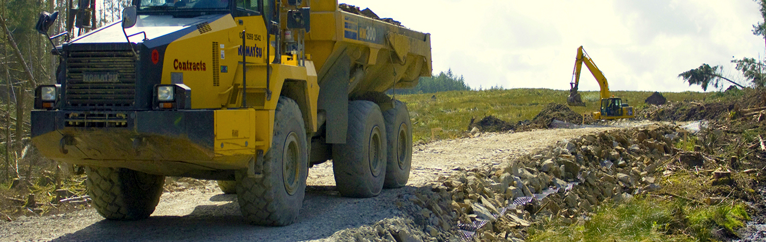 Unpaved Roads & Working Platforms // Geogrid Engineering // POME